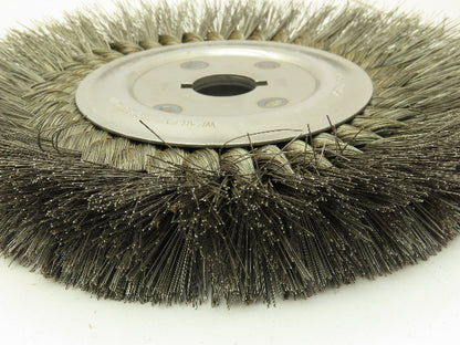 Osborn 26072 10"OD Knotted Wire Wheel 5/8"x.016x1-1/4" 4500 RPM Lot of 6