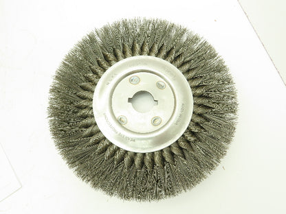 Osborn 26072 10"OD Knotted Wire Wheel 5/8"x.016x1-1/4" 4500 RPM Lot of 6