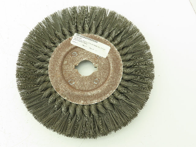 Osborn 26072 Knotted Wire Wheel 10"  5/8"x.016x1-1/4" 450
0 RPM