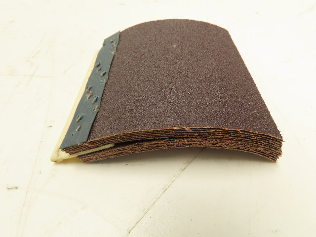 Merit 4x4" 50 Grit Flap Wheel Plain Surface Flex Drum Segments  Box of 20