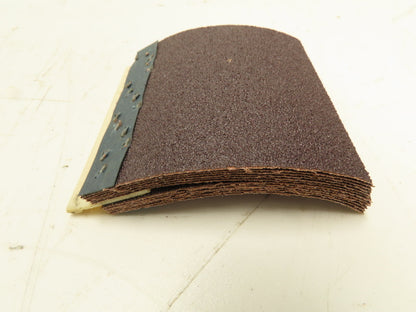 Merit 4x4" 50 Grit Flap Wheel Plain Surface Flex Drum Segments  Box of 20