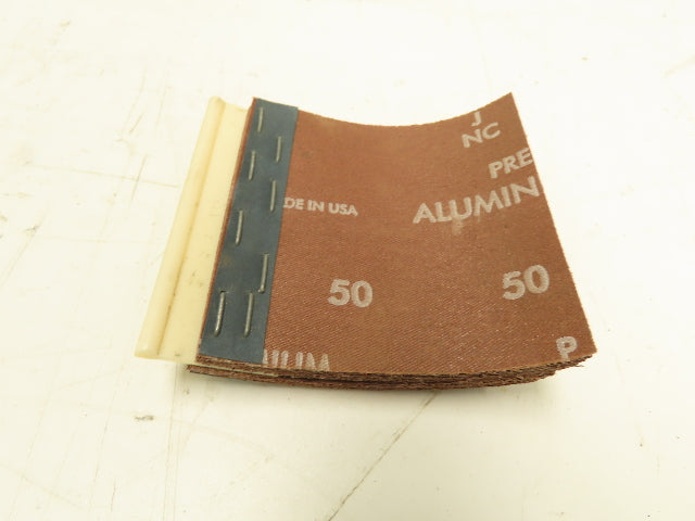 Merit 4x4" 50 Grit Flap Wheel Plain Surface Flex Drum Segments  Box of 20