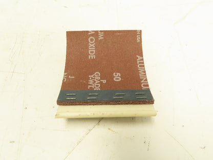 Merit 08834155336 Flap Wheel Flex Drum Segments 4"x 4" MER P50 Grit Box of 18