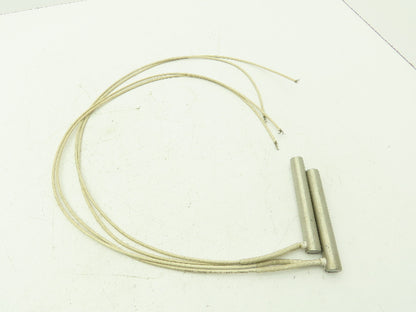 Vulcan V13  5/8" Cartridge Heater 500W 480V 90° 32" Leads  Lot of 2