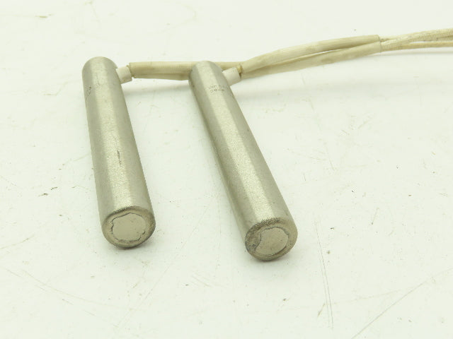 Vulcan U13  5/8" Cartridge Heater 500W 480V 90° 32" Leads  Lot of 2