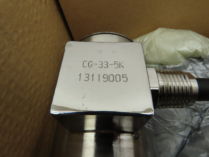 Coti Global CG-33 Stainless Steel Load Cell Sensor 5k 5000 LBS 2.5 Ton