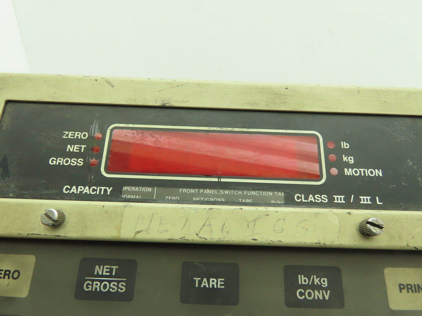 Rice Lake UMC600-30 Weight Indicator Display Unit 117V Scale