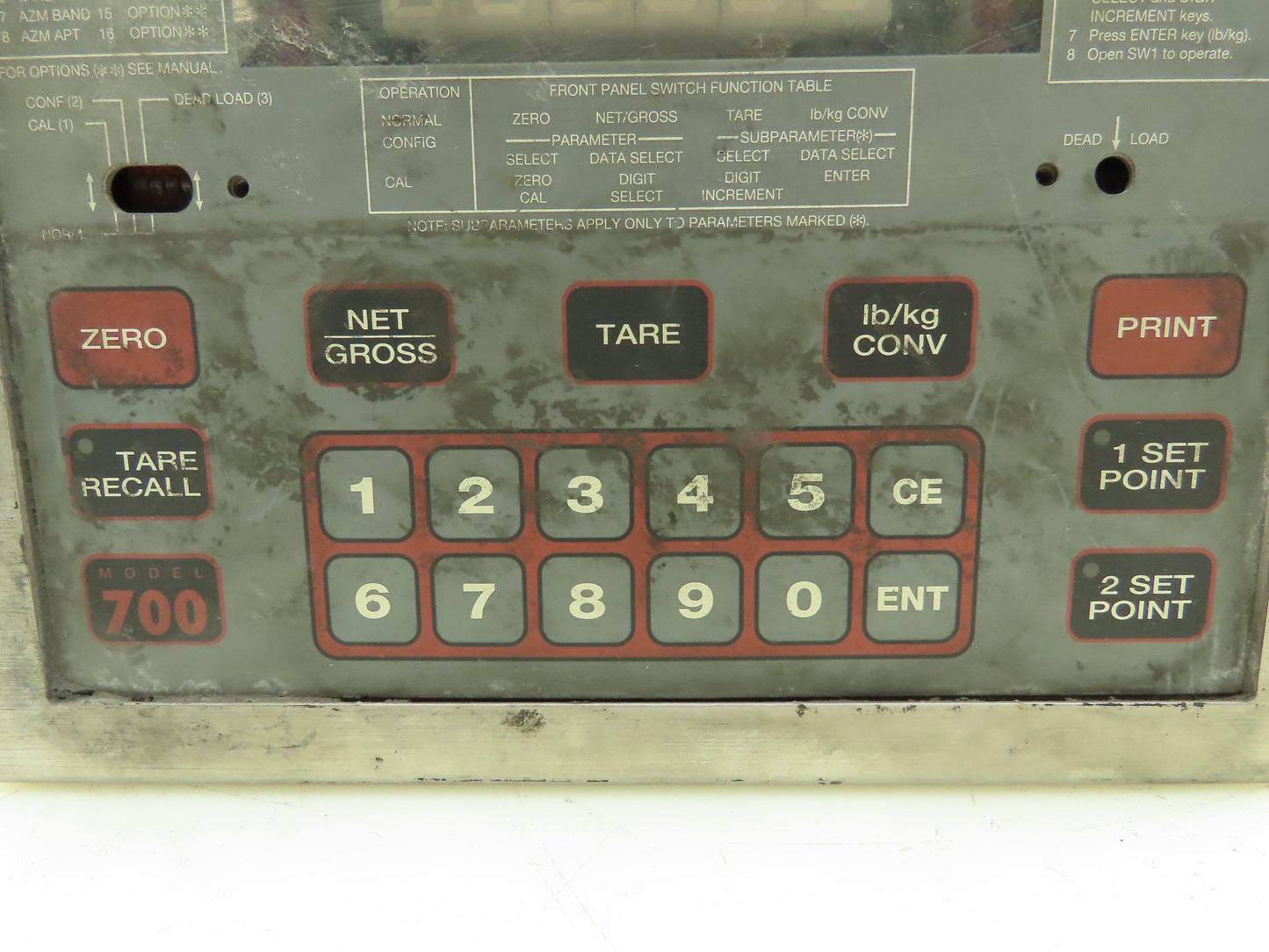 Rice Lake IQ700HBAAAC Weight Indicator Floor Scale Digital Display