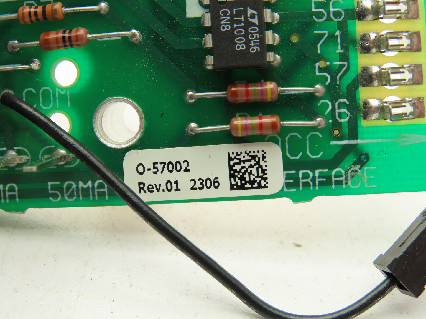 Reliance O-57002 Preset Speed Control Board Drive Card SPD/INST