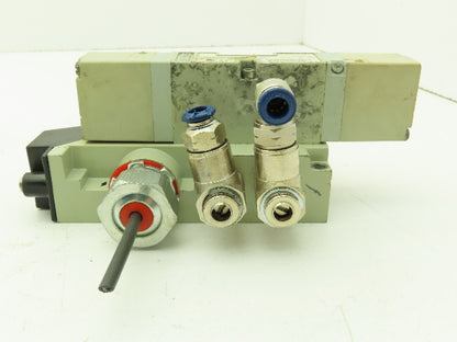 Numatics 091BB515M000061 Single Station Manifold Solenoid Valve 120PSIG 24VDC