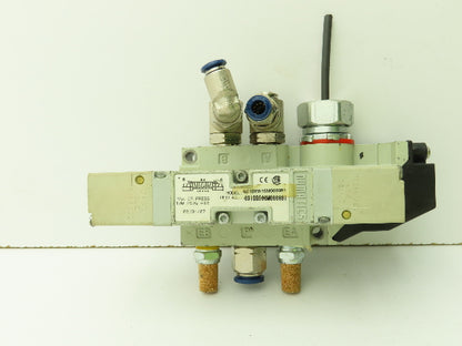 Numatics 091BB515M000061 Single Station Manifold Solenoid Valve 120PSIG 24VDC