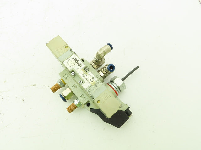 Numatics 091BB515M000061 Single Station Manifold Solenoid Valve 120PSIG 24VDC