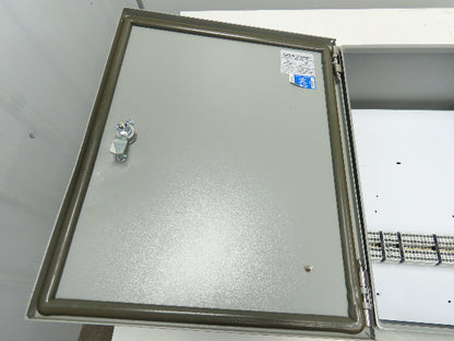 Wiegmann N4122016081PTC Electrical Enclosure 20x16x8" Locking Latch Wall Mount
