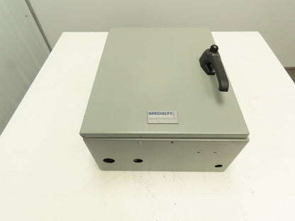 Wiegmann N4122016081PTC Electrical Enclosure 20x16x8" Locking Latch Wall Mount