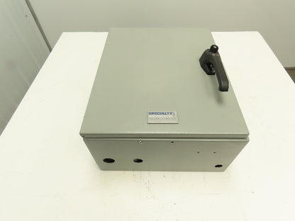 Wiegmann N4122016081PTC Electrical Enclosure 20x16x8" Locking Latch Wall Mount