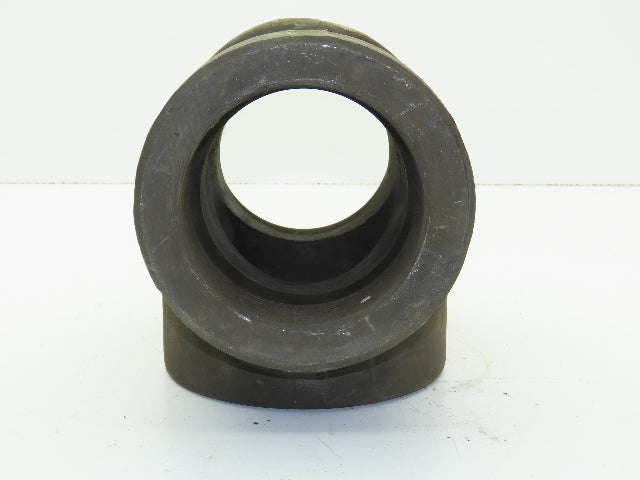 4" Tee Threaded NPT Pipe Fitting Carbon Steel A105 Class 3000