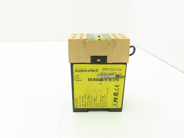 Pluto Jokab Safety A20 Safety Relay PLC 24VDC 250V