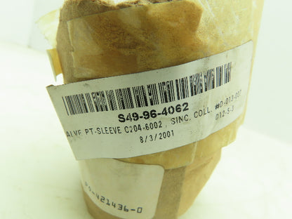 Sinclair D013007 Valve Seat Sleave Replacement  2 Way 4000PSI  1-1/2"