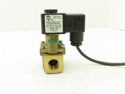 Automation Direct 2AC3A-24D DVD Solenoid Valve 3/8 NPT 2-Way NC 1/2 Orifice 10W