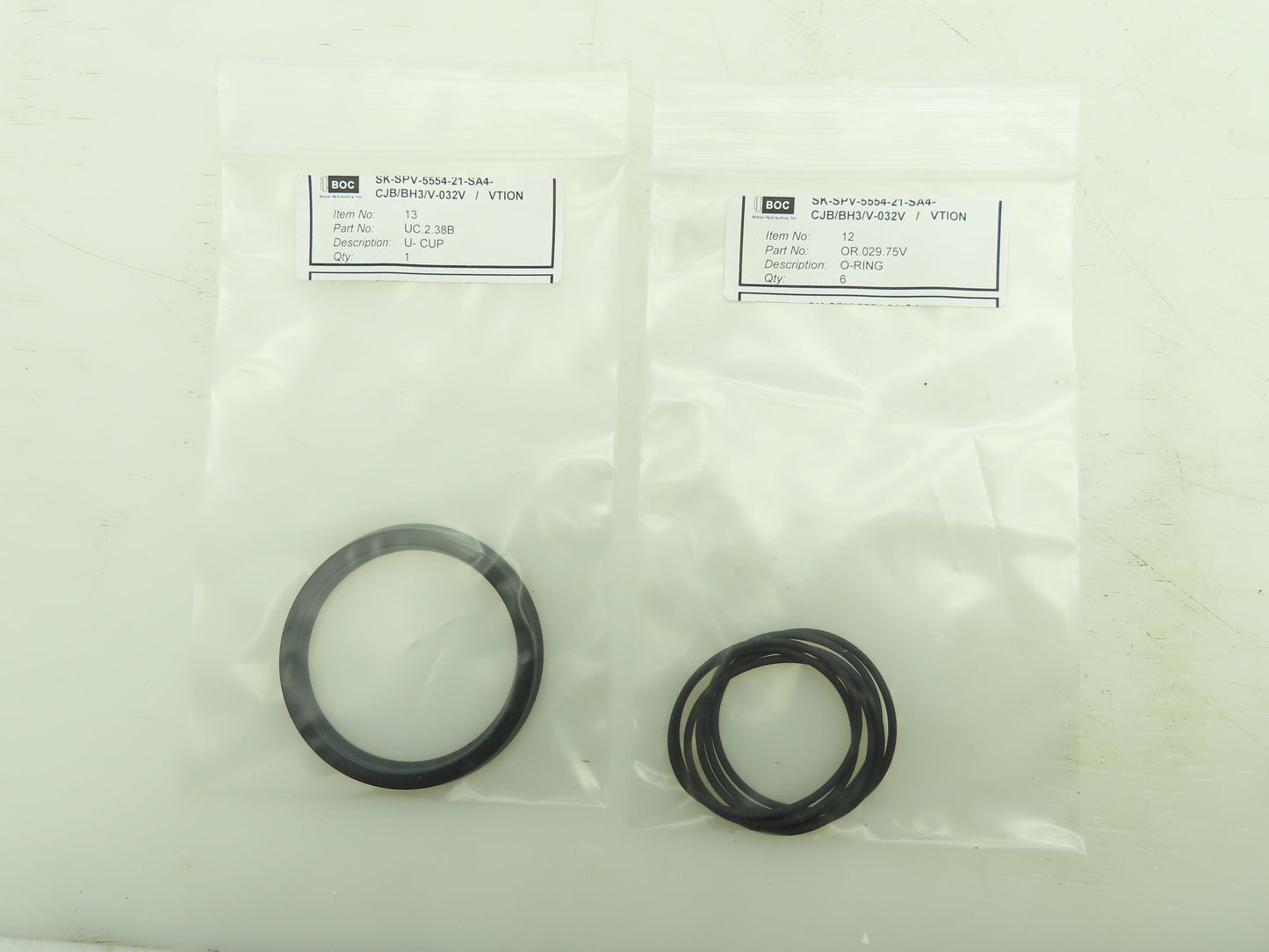BOC Water Hydraulics SK-SPV-5554-21-SA4-CJB/BH3/V-032V Viton Seal Kit Valve