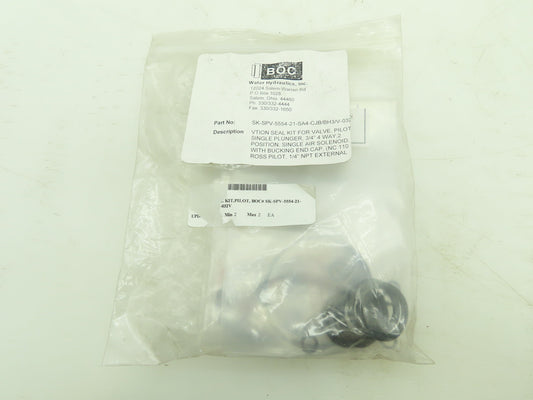 BOC Water Hydraulics SK-SPV-5554-21-SA4-CJB/BH3/V-032V Viton Seal Kit Valve