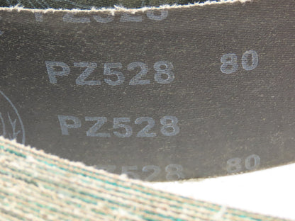 Deerfos PZ528  3"x 72" Sanding Belt 80 Grit Sandpaper  20pk