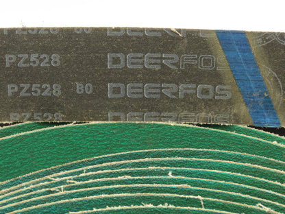 Deerfos PZ528  3"x 72" Sanding Belt 80 Grit Sandpaper  20pk