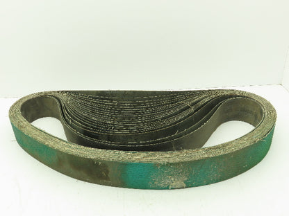 Deerfos PZ528  3"x 72" Sanding Belt 80 Grit Sandpaper  20pk