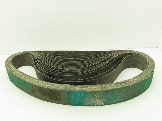 Deerfos PZ528  3"x 72" Sanding Belt 80 Grit Sandpaper  20pk