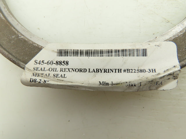 Rexnord B22580-3H Metal Oil Seal 5-9/16" ID Floating Labyrinth