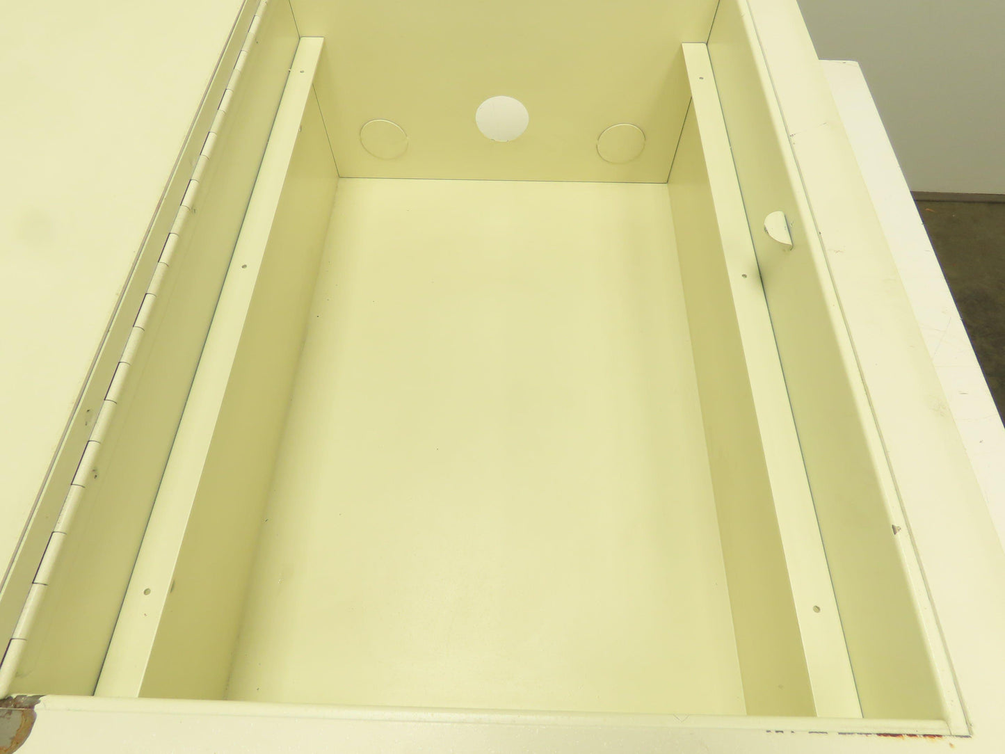 25x17x10.5" Flush Mount Steel Electrical Enclosure Junction Box Beige