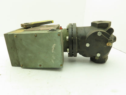 North American Manufacturing 1520G-1 Gas Valve 1" NPT 120V Actuator Manual Reset