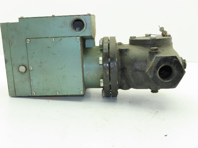 North American Manufacturing 1520G-1 Gas Valve 1" NPT 120V Actuator Manual Reset