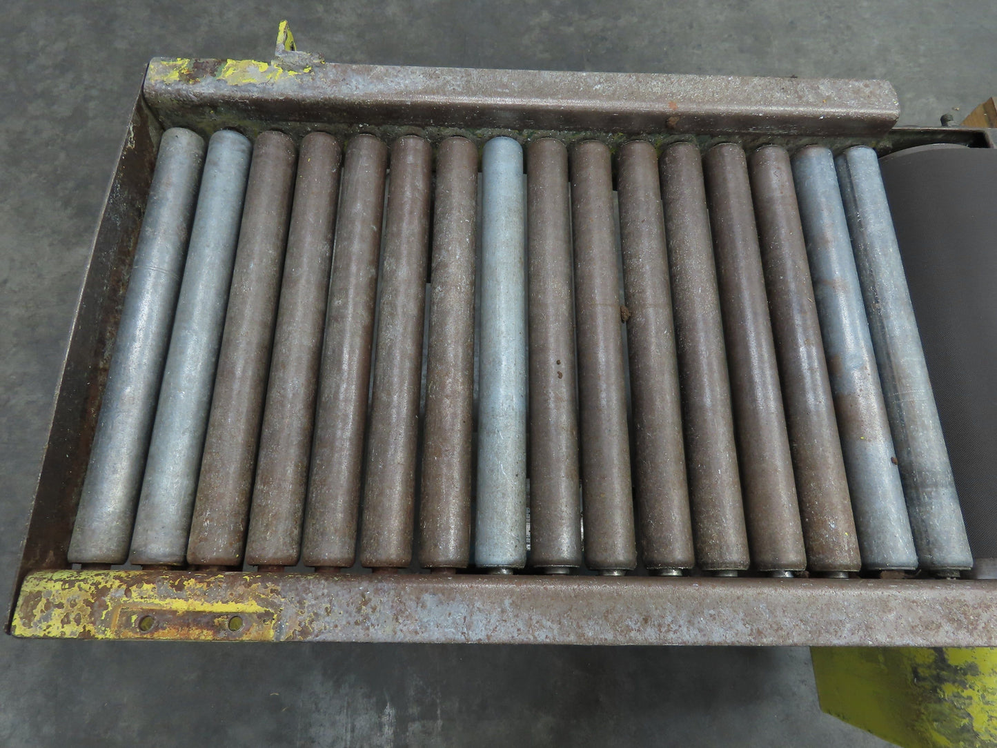 16"x 11' Slider Bed Conveyor 13" Belt 1/3Hp 460V 3PH End Drive