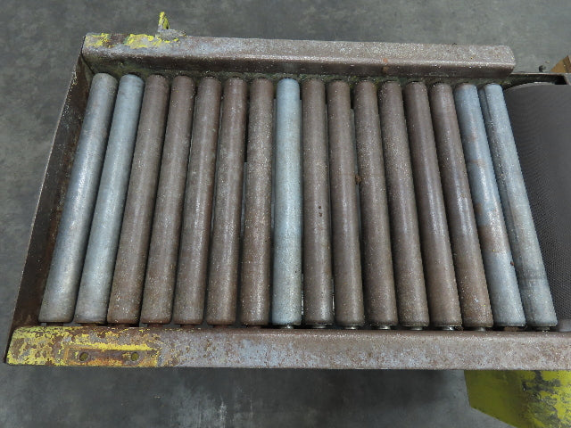 16"x 11' Slider Bed Conveyor 13" Belt 1/3Hp 460V 3PH End Drive