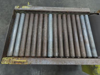 16"x 11' Slider Bed Conveyor 13" Belt 1/3Hp 460V 3PH End Drive