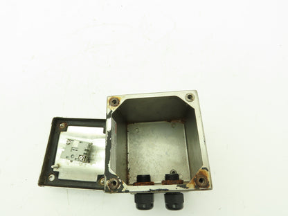 Hoffman E1PBGXSS Electrical Enclosure Pushbutton Stainless Steel 24V Indicator