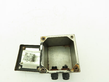 Hoffman E1PBGXSS Electrical Enclosure Pushbutton Stainless Steel 24V Indicator