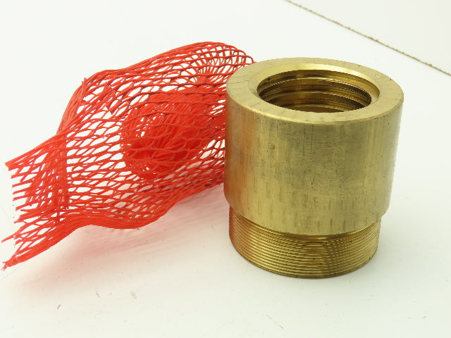 McMaster- Carr Acme Externally Threaded Nut Left Hand Bronze 2"-4 Thread Size