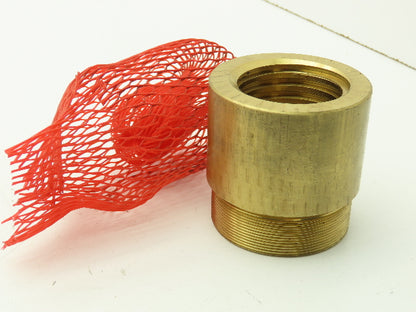 McMaster- Carr Acme Externally Threaded Nut Left Hand Bronze 2"-4 Thread Size