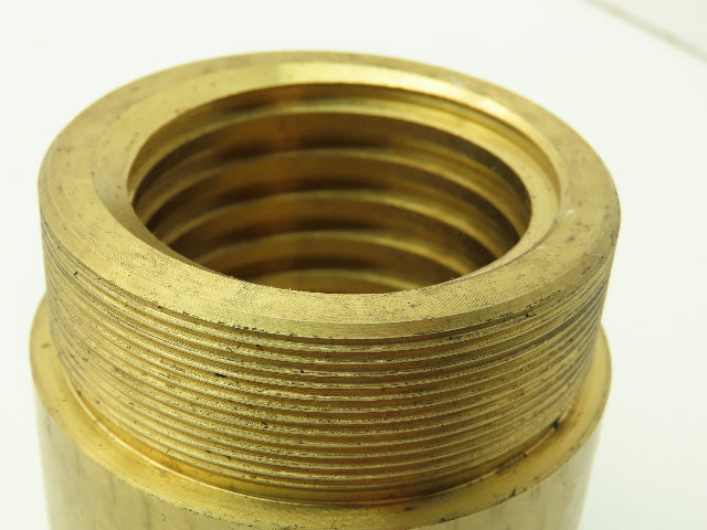 McMaster- Carr Acme Externally Threaded Nut Left Hand Bronze 2"-4 Thread Size