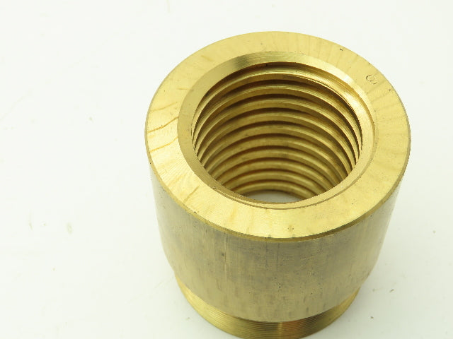 McMaster- Carr Acme Externally Threaded Nut Left Hand Bronze 2"-4 Thread Size