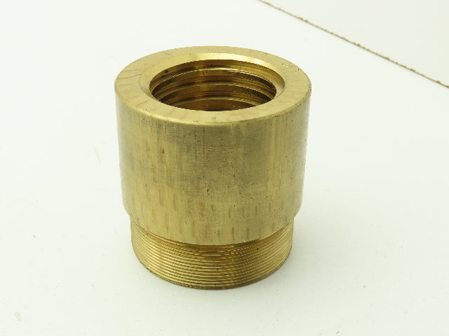 McMaster- Carr Acme Externally Threaded Nut Left Hand Bronze 2"-4 Thread Size