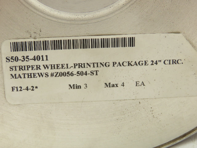 2"x 7" Grooved Aluminum Pulley Sheave Ribbed Striper Wheel 1" Bore