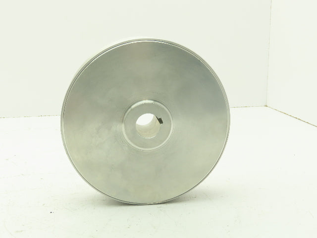 2"x 7" Grooved Aluminum Pulley Sheave Ribbed Striper Wheel 1" Bore