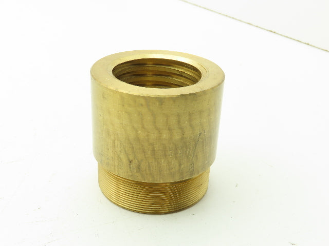 McMaster-Carr Acme Externally Threaded Nut Right Hand  Bronze 2"-4 Thread Size