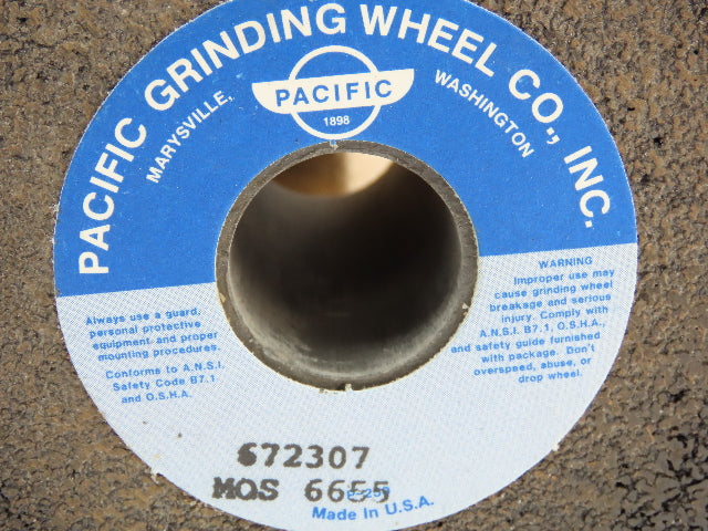 Pacific Grinding Wheel Co 5-1/2x3x1" Surface Grinding Wheel 672307  Box of 8
