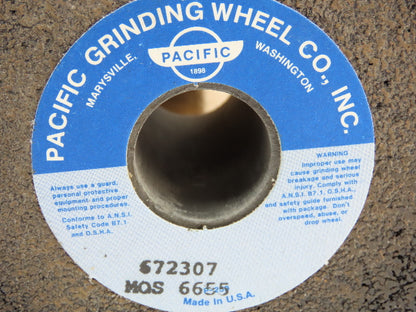 Pacific Grinding Wheel Co 5-1/2x3x1" Surface Grinding Wheel 672307  Box of 8