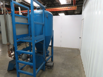 HMC Hot Metal Coating Mold Duster Graphite 120 Gallon Hopper VFD Feed Auger