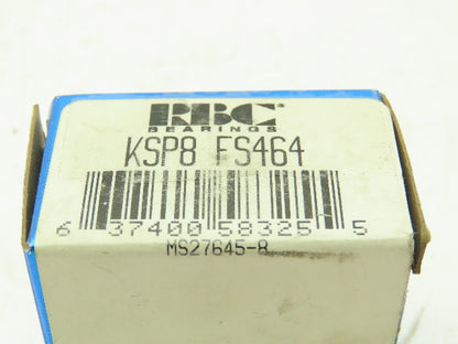 RBC KSP8-FS464 Self Aligning Ball Bearing 0.50" Bore 1.687" OD 0.62"W